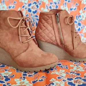 Mia Girl Wedge Booties
